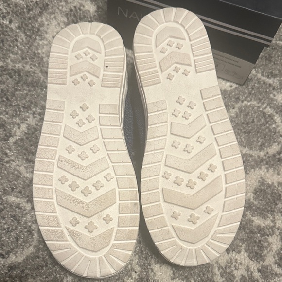 Nautica Rushford Youth Dark Blue Boat Shoes - Picture 3 of 4